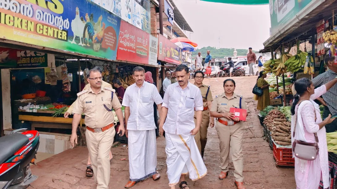 Operation Clean conducted municipal-level cleaning and food safety inspection in Sreekantapuram